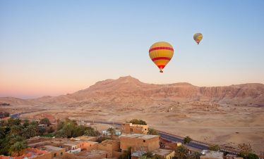 Hot Air Balloons Ride Luxor, Egypt